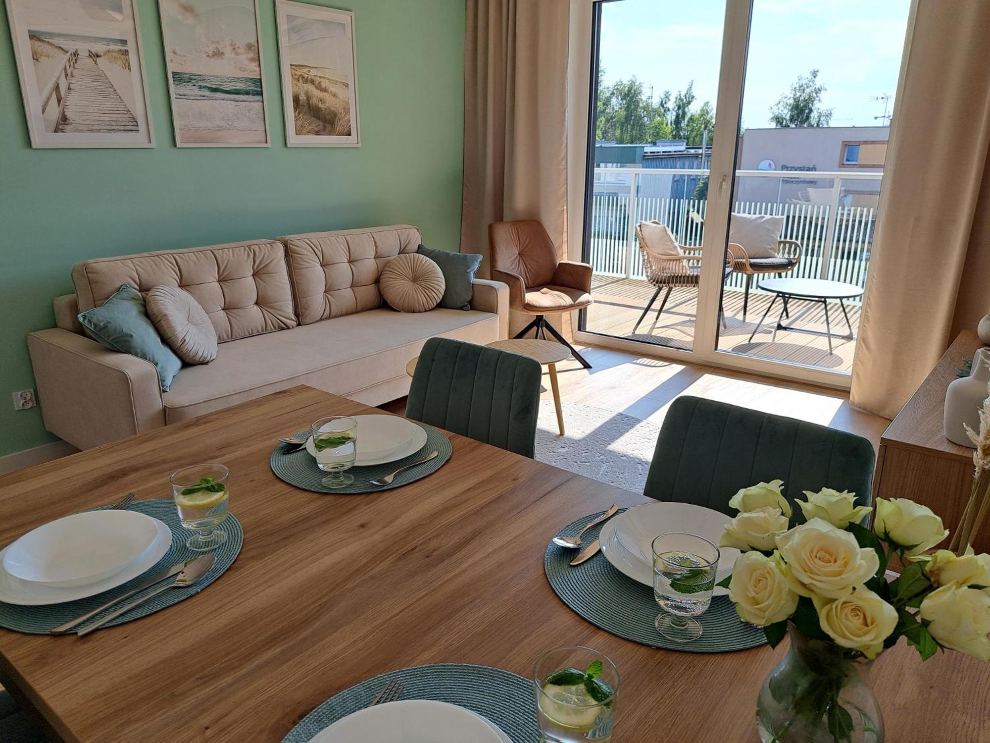 Apartament Sloneczny & Spa Plazowa A208 Grzybowo  Eksteriør billede
